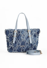 CAFENOIR Borsa a mano Donna Blu Denim C3NL0831-PE25-B017