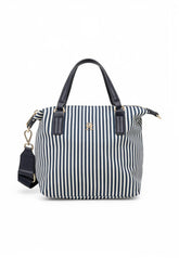 TOMMY HILFIGER Borsa Tracolla Donna Blu Bianco AW0AW17202-0GY-PE25
