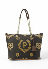POLLINI Borsa Shopper Donna Marrone Beige TE8410PP02Q1E11A-PE25