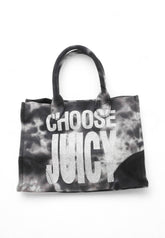 JUICY COUTURE Borsa a mano Donna Nero Argento Glitter BEJIR8824WC2000-PE25