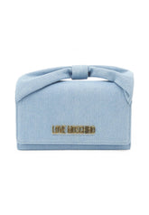 MOSCHINO Borsa a mano Donna Azzurro Denim JC4251PP0MKR0700-PE25