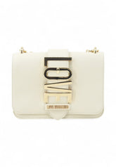 LOVE MOSCHINO Borsa a spalla Donna Bianco Oro JC4227PP0MKC0110-PE25