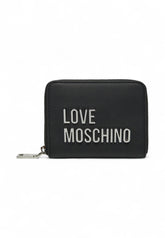 LOVE MOSCHINO Portafogli Donna Nero Argento JC5613PP1MKD000B-PE25