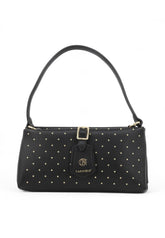 CAFE NOIR Borsa A Spalla Donna Nero Borchie C3MB0910-AI26-N001