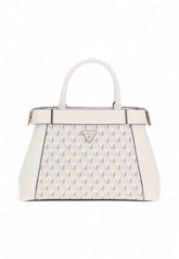 GUESS Borsa A Mano Donna Bianco Grigio Beige HWJT8681060-AI26-STL