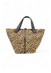 ALEXANDER SMITH Borsa A Mano Donna Animalier Beige Nero ABBCLRWM-B166-MAC-AI26