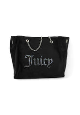 JUICY COUTURE Borsa Shopper Donna Nero Strass BIJQL8935WPO000-AI26-000