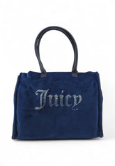 JUICY COUTURE Borsa Shopper Donna Blu Strass BIJIR8943WZCJ21-AI26-J21