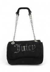 JUICY COUTURE Borsa A Spalla Donna Nero Strass BEJQL8762WPO000-AI26-000