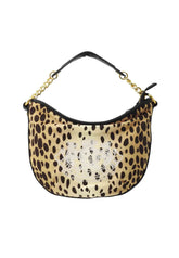 JUICY COUTURE Borsa A Mano Donna Beige Nero Animalier BIJD08937WZCAN3-AI26-AN3