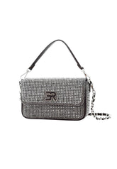 ERMANNO FIRENZE Borsa A Mano Donna Nero Bianco Strass 12402001-AI26-293