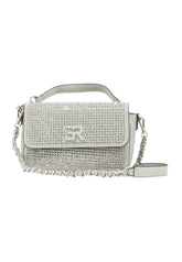 ERMANNO FIRENZE Borsa A Mano Donna Argento Strass 12402003-AI26-79