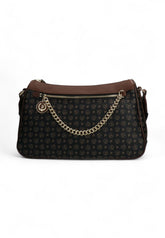 POLLINI Borsa Tracolla Nero Marrone TE8526PP0IQ1100D-AI26