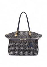 POLLINI Borsa Shopper Donna Blu Bianco TE8408PP02Q4975A-AI26