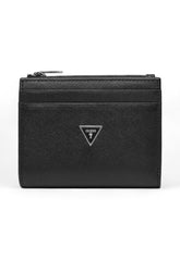 GUESS Portafogli Portacarte Uomo Nero SMMASLLEA03-AI26-BLA