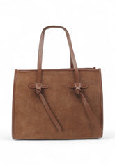 VIA MILANO Bianco Borsa Shopper Donna Marrone BIANCAM-AI26