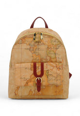 ALVIERO MARTINI Zaino Donna Beige Marrone Rosso LD39S578-AI26-0313