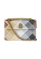 KURT GEIGER Borsa Tracolla Donna Oro Argento Strass 5375465609-PE26