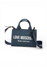 LOVE MOSCHINO Borsa A Mano Donna Blu Denim JC4055PP1OLG170A-PE26