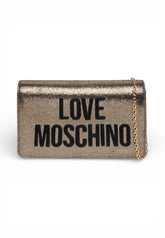LOVE MOSCHINO Borsa Tracolla Donna Oro Nero Glitter JC4104PP1OLK0901-PE26