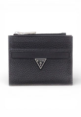 GUESS Portafogli Portacarte Uomo Nero SMMOGRLEA03-PE26-BLA