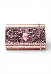 KURT GEIGER Borsa Tracolla Donna Rosa Glitter 8764053979-PE26