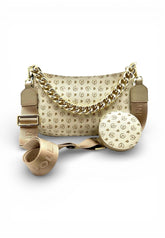 POLLINI Borsa Tracolla Donna Bianco Beige TE8490PP0FQ1110A-PE26