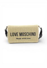 LOVE MOSCHINO Borsa A Spalla Donna Beige Nero JC4228PP0OKB190A-PE26
