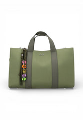 SUN68 Borsa Shopper Donna Verde Giallo Y36202-PE26-74