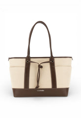 CAFE NOIR Borsa Shopper Donna Beige Marrone C3MB1005-PE26-M121