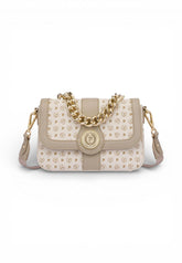 POLLINI Borsa Tracolla Donna Bianco Beige TE8475PP0EQ1110A-PE26