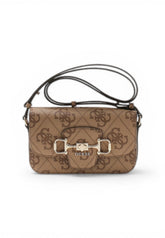 GUESS Borsa Tracolla Donna Beige Marrone HWOS9924210-PE26-LTL