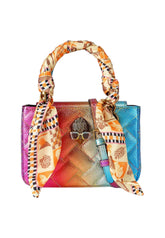 KURT GEIGER Borsa A Mano Donna Rosa Azzurro Multicolore 4376999119-PE26