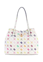 GUESS Borsa Shopper Donna Bianco Multicolore HWGM9928240-PE26-MUO