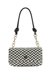 GUESS Borsa A Spalla Donna Nero Bianco HWWG7691190-PE26-BML
