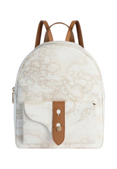 ALVIERO MARTINI Zaino Donna Bianco Marrone LE64W616-PE26-0900