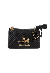 LOVE MOSCHINO Borsa A Spalla Donna Nero Oro JC4267PP0OKH100C-PE26