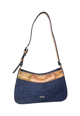 ALVIERO MARTINI Borsa A Spalla Donna Blu Denim Beige LF299939-PE26-0154