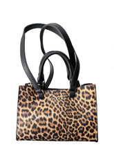 ERMANNO SCERVINO Borsa A Mano Donna Beige Nero Animalier 12402125-PE26-3203