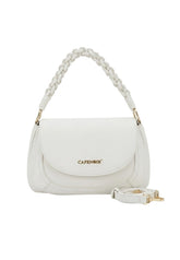 CAFE NOIR Borsa A Mano Donna Bianco C3MF1020-PE26-W001