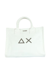SUN68 Borsa A Mano Donna Bianco W36202-PE26-31