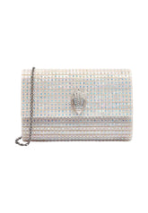 KURT GEIGER Borsa Tracolla Donna Bianco Strass 2746644979-PE26