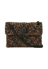 KURT GEIGER Borsa Tracolla Donna Marrone Nero Animalier 5017339289-AI27