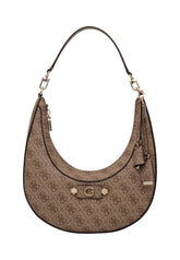 GUESS Borsa A Spalla Donna Beige Marrone HWSG9749010-AI27-LTL