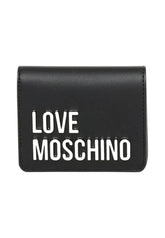 LOVE MOSCHINO Portafogli Donna Nero Argento JC5612PP1NKD000B-AI27