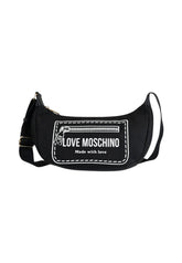 LOVE MOSCHINO Borsa A Spalla Donna Nero Bianco JC4080PP1PLK100A-AI27