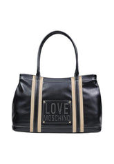 LOVE MOSCHINO Borsa A Spalla Donna Nero Beige JC4067PP1PLM100A-AI27