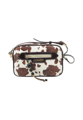 CAFE NOIR Borsa Tracolla Donna Bianco Marrone Animalier C3NH1108-AI27-M138