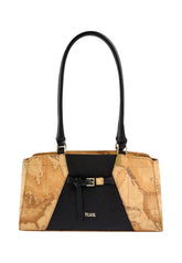 ALVIERO MARTINI Borsa A Spalla Donna Nero Beige LG10G654-AI27-0001