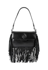 KURT GEIGER Borsa A Spalla Donna Nero Frange 5846300109-AI27